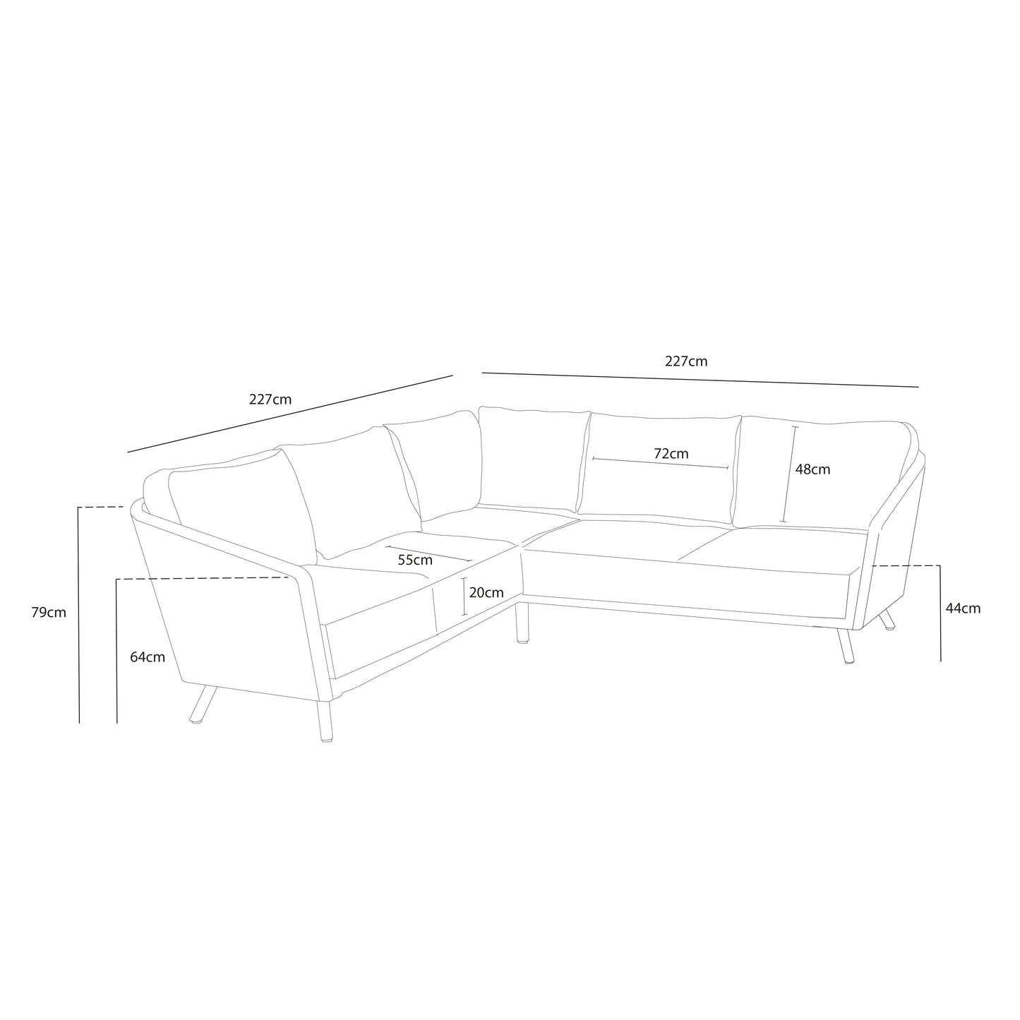 Hartman Eden Square Dining Set
