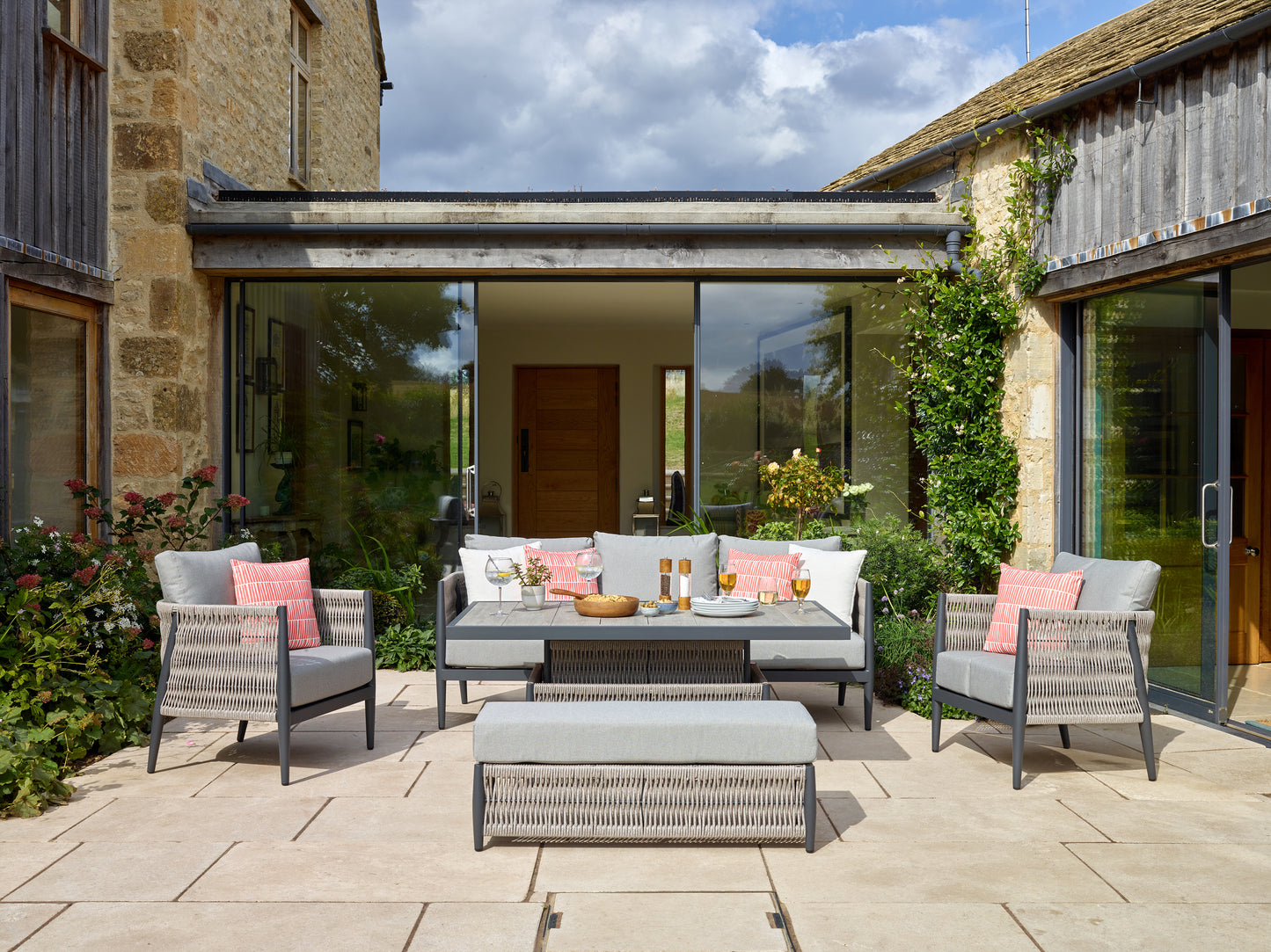 Bramblecrest Mauritius 3 Seater Sofa Set