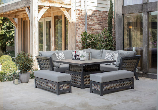 Bramblecrest Tuscan Square Modular With Adjustable Table