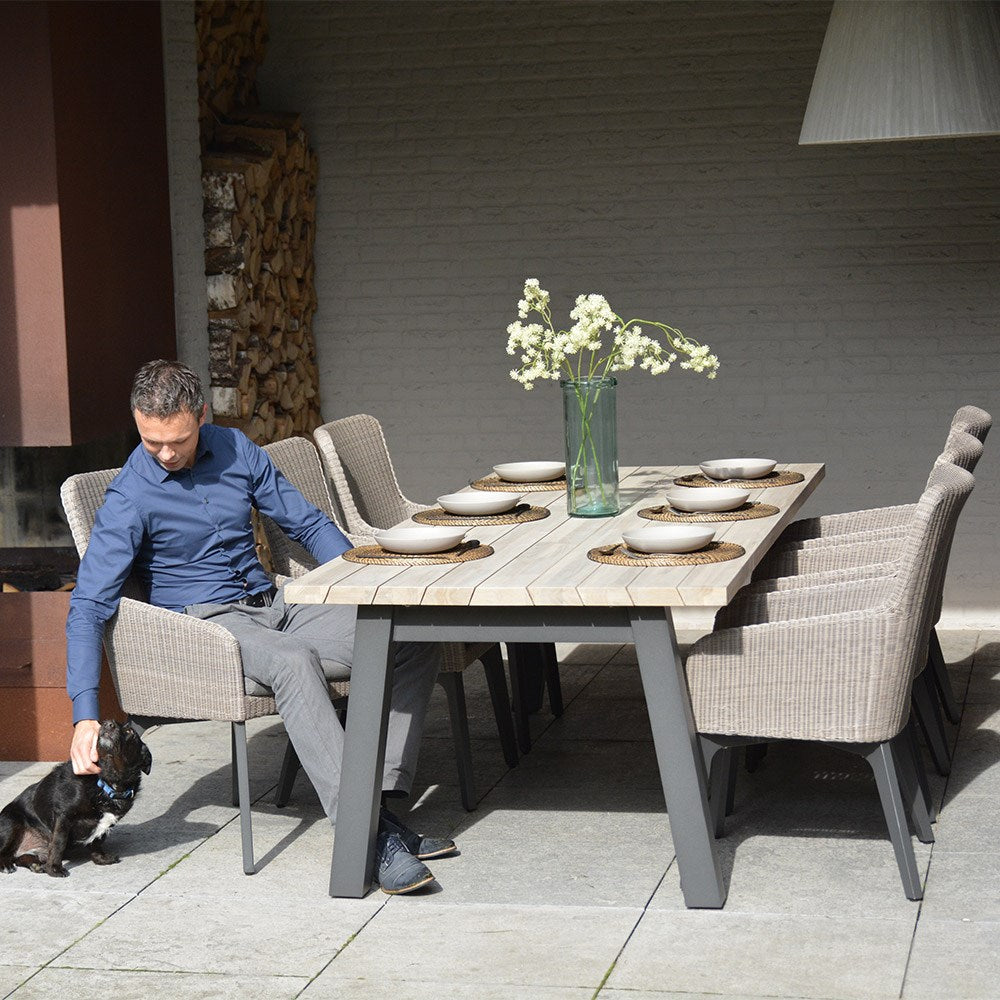 4 Seasons Outdoor Luxor 6 Seat Dining Set