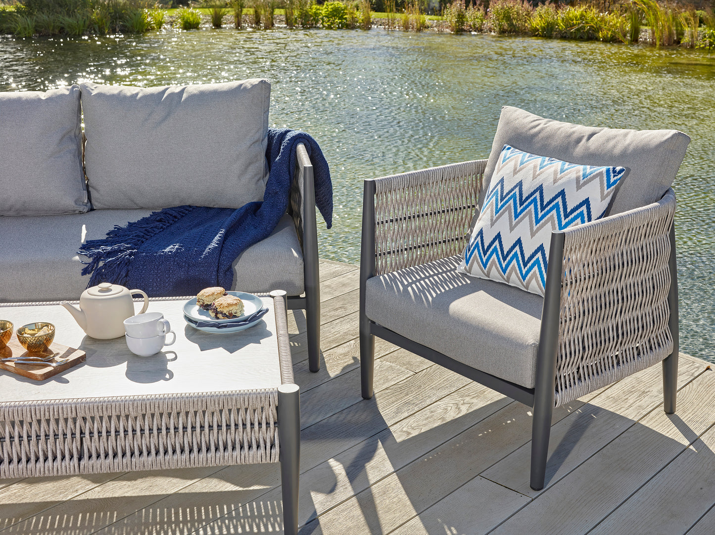 Bramblecrest Mauritius 2 Seater Sofa Set