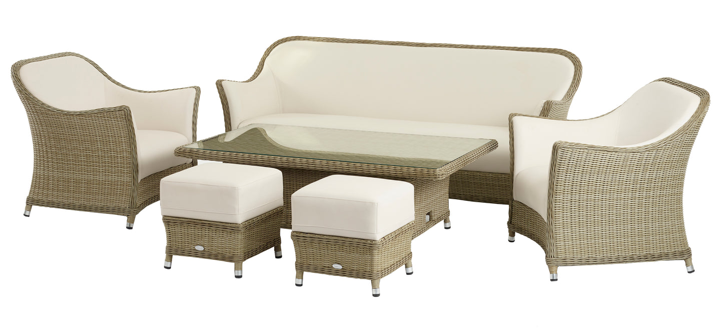 Bramblecrest Monte Carlo 3 Seat Sofa Set