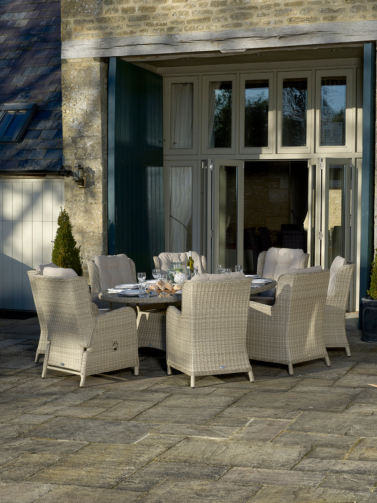 Bramblecrest Chedworth 8 Seat Eliptical Set