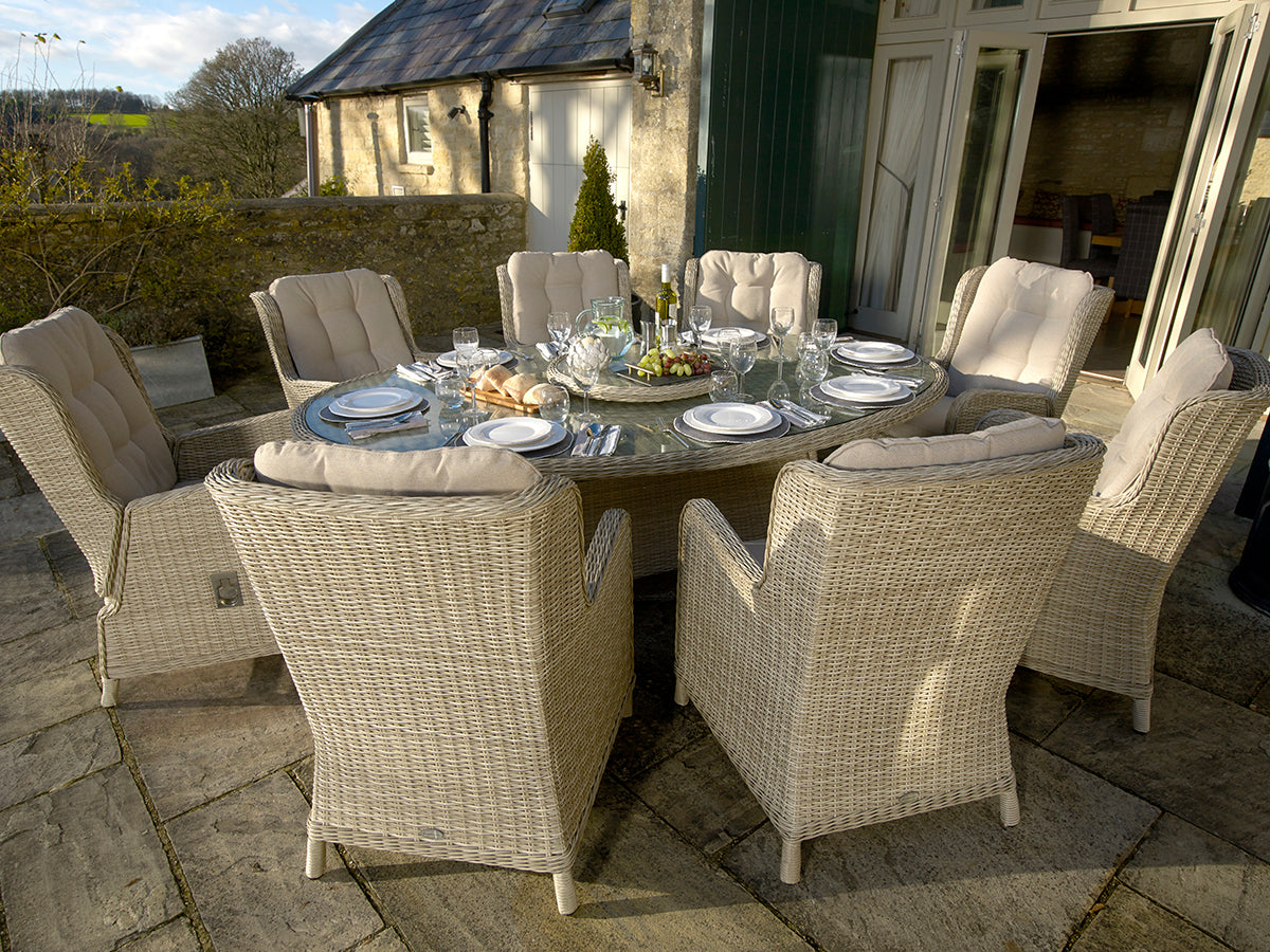 Bramblecrest Chedworth 8 Seat Eliptical Set