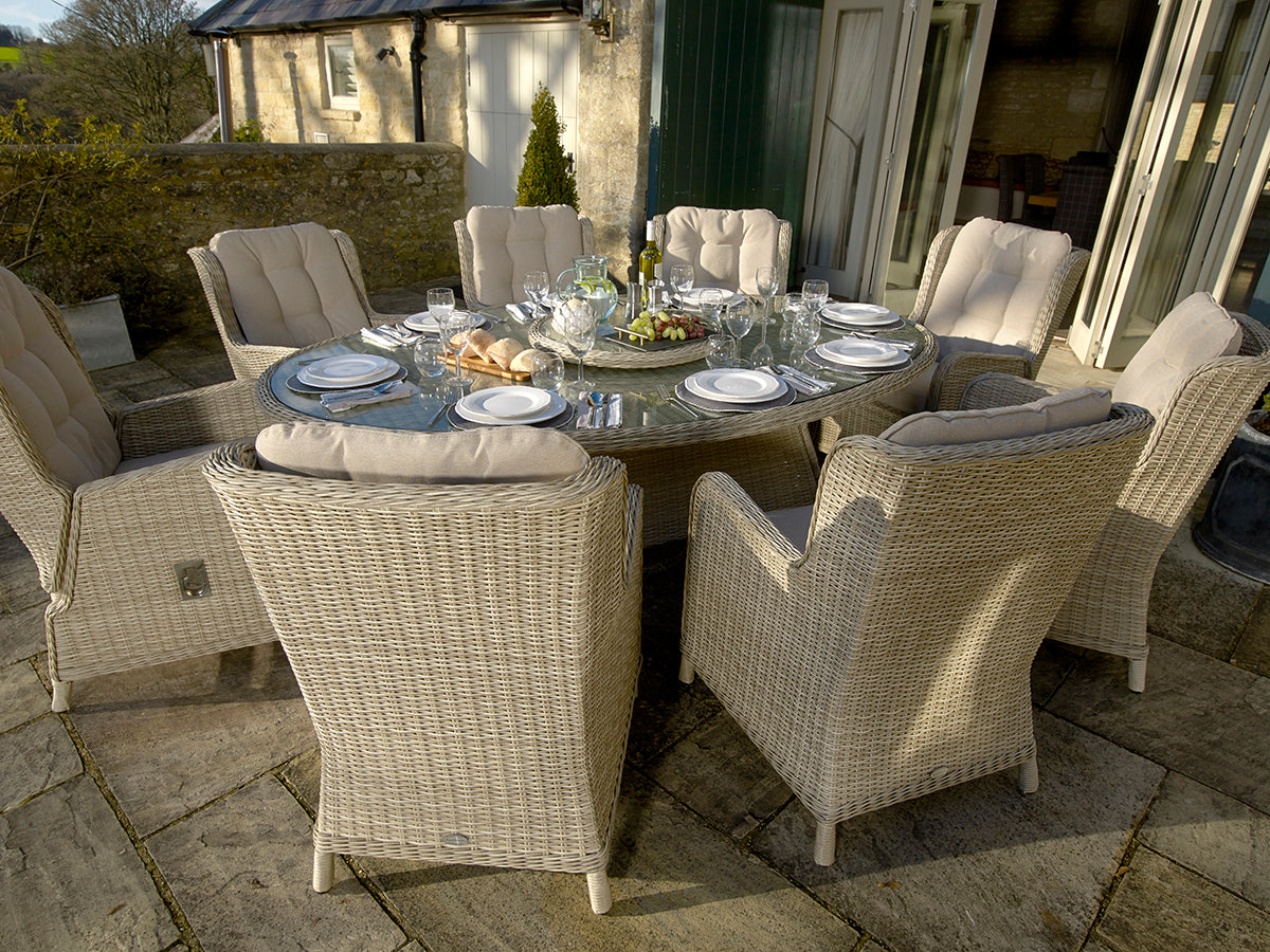 Bramblecrest Chedworth 8 Seat Eliptical Set