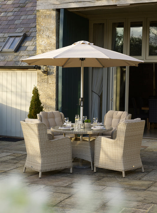 Bramblecrest Chedworth 4 Seater Set