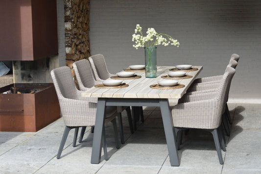 4 Seasons Outdoor Luxor 6 Seat Dining Set