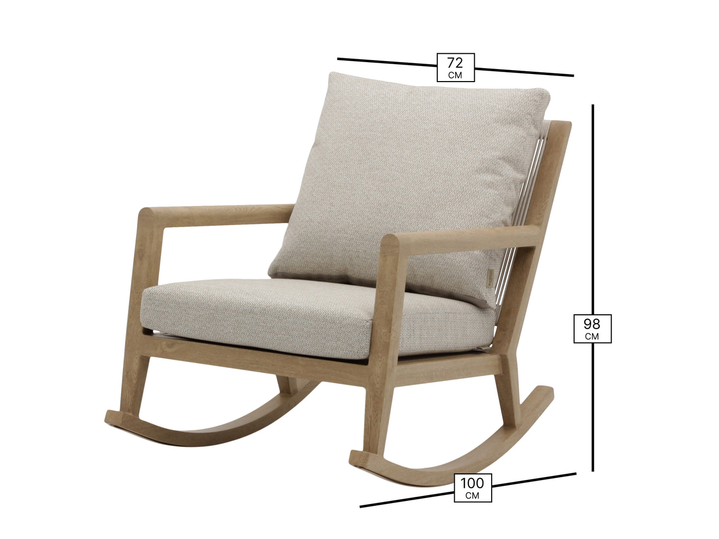Bramblecrest Maine Rocking Sofa Chair