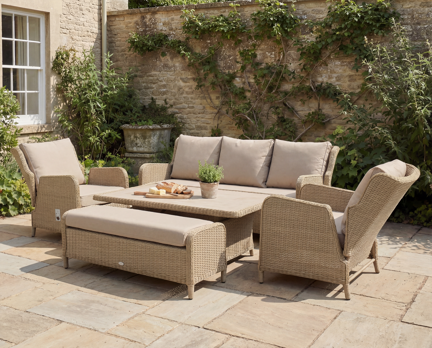 Bramblecrest Chedworth 3 Seat Reclining Sofa Set