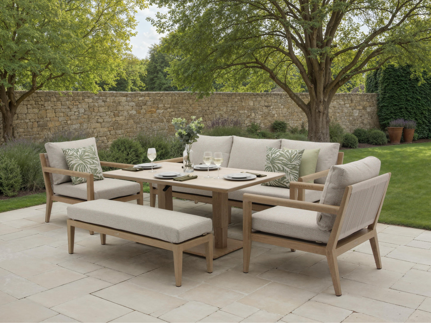 Bramblecrest Maine 3 Seat Sofa Set