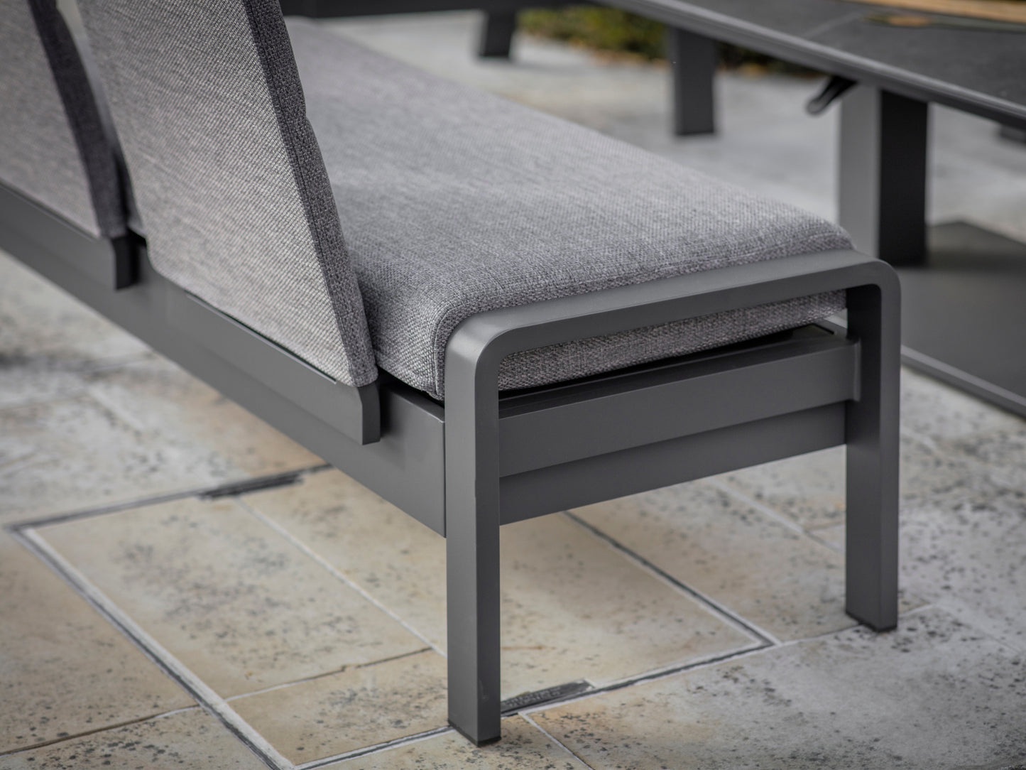 Bramblecrest Prague 3 Seat Sofa Set Anthracite