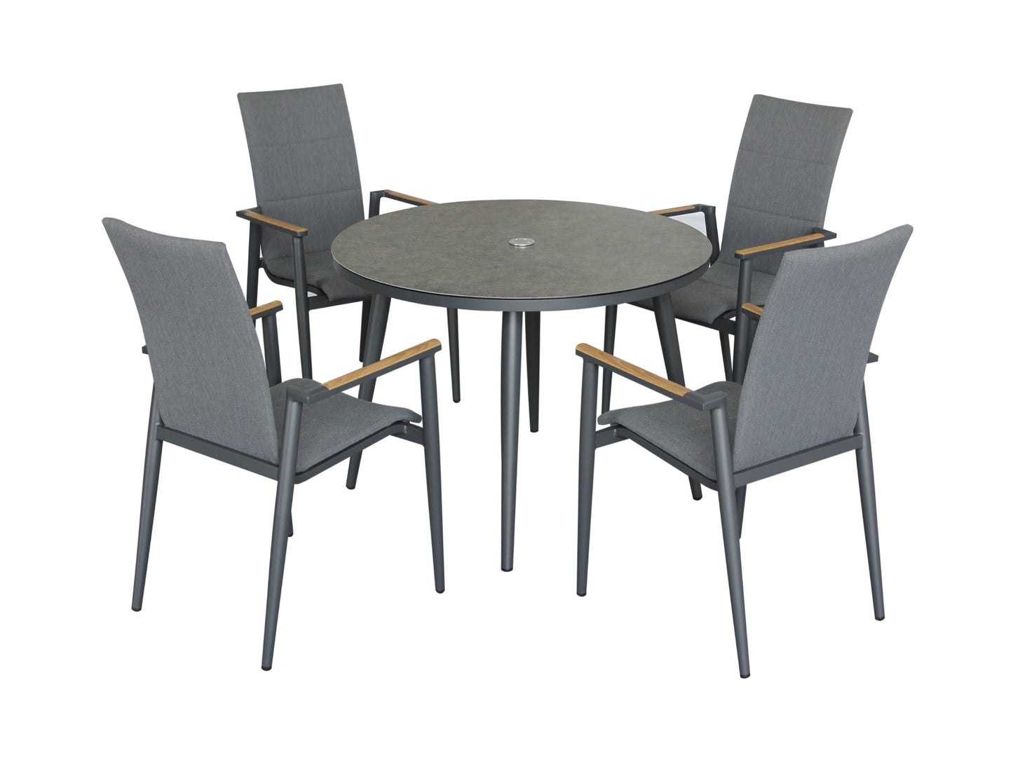 Bramblecrest Sofia Deluxe 4 Seat Round Set