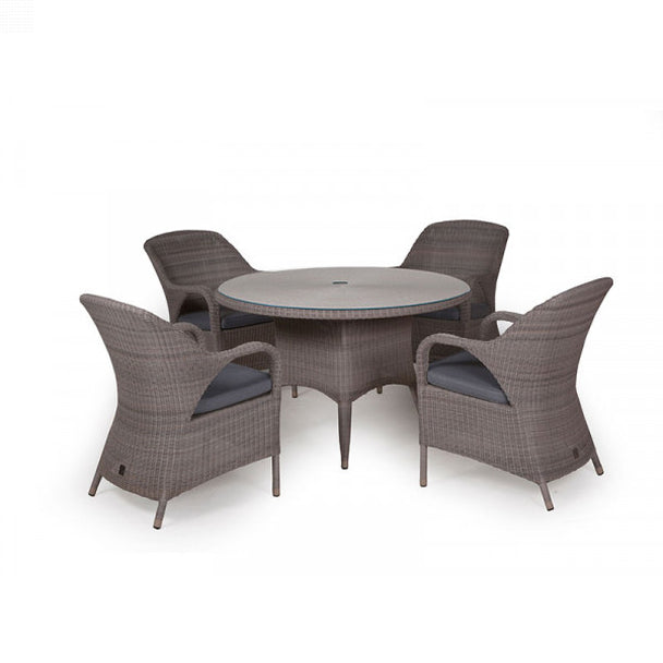 4 Seasons Outdoor Sussex 4 Seat Dining Set