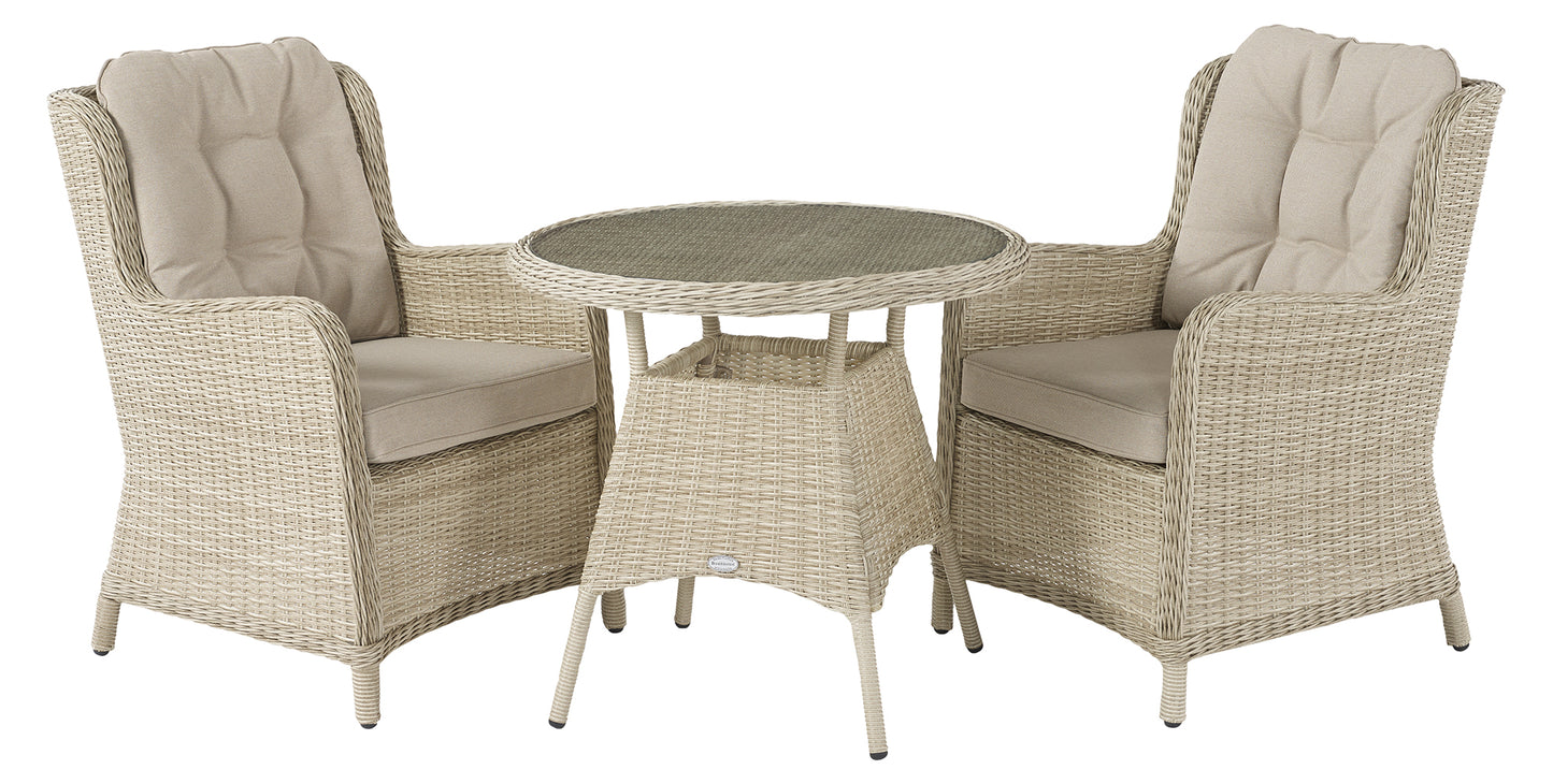 Bramblecrest Chedworth Bistro Set